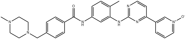Imatinib (Pyridine)-N-oxide Structural Picture