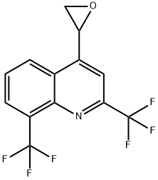 2-[2,8-BIS(TRIFLUOROMETHYL)-4-QUINOLYL]OXIRANE