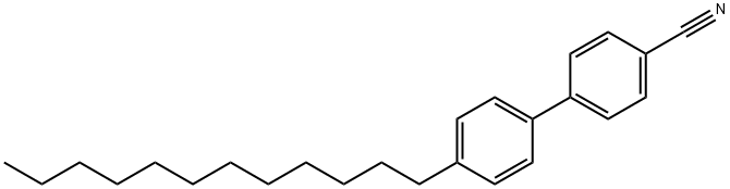 4-CYANO-4'-DODECYLBIPHENYL Structural