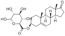 3BETA-HYDROXY-5-ANDROSTEN-17-ONE 3-GLUCURONIDE Structural