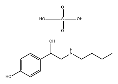 ALPHA-[BUTYLAMINO]METHYL-P-HYDROXYBENZYL ALCOHOL