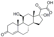 Hydrocortisone 21-Carboxylic Acid Structural