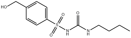 4-Hydroxytolbutamide Structural