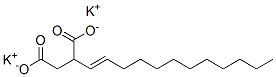 dipotassium dodecenylsuccinate Structural