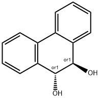 TRANS-9,10-DIHYDROXY-9,10-DIHYDROPHENANTHRENE Structural