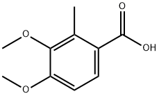 3,4-DIMETHOXY-2-METHYLBENZOIC ACID Structural