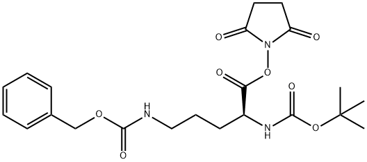 BOC-ORN(Z)-OSU Structural