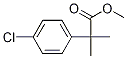 Methyl 2-(4-chlorophenyl)-2-methylpropanoate Structural