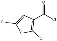 2,5-DICHLOROTHIOPHENE-3-CARBONYL CHLORIDE Structural