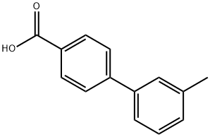 3'-METHYLBIPHENYL-4-CARBOXYLIC ACID Structural