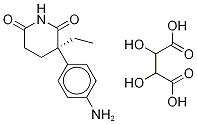 S-(-)-AMinoglutethiMide D-Tartrate Salt Structural