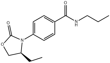 (S)-4-(4-ETHYL-2-OXOOXAZOLIDIN-3-YL)-N-PROPYLBENZAMIDE