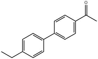 4-ACETYL-4'-ETHYLBIPHENYL Structural