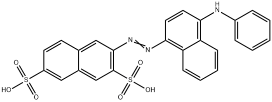 3-(4-ANILINO-1-NAPHTHYLAZO)-2,7-NAPHTHALENEDISULFONIC ACID