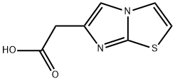 Imidazo[2,1-b]thiazol-6-yl-aceticacid Structural