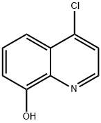 4-CHLORO-8-HYDROXYQUINOLINE Structural