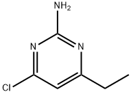 4-CHLORO-6-ETHYL-2-PYRIMIDINAMINE Structural