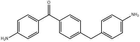 1-(4-AMINOBENZOYL)-4-(4-AMINOBENZYL) BENZENE Structural