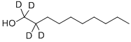 N-DECYL-1,1,2,2-D4 ALCOHOL Structural