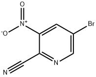 5-Bromo-3-nitropyridine-2-carbonitrile Structural Picture