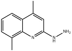 2-HYDRAZINO-4,8-DIMETHYLQUINOLINE Structural