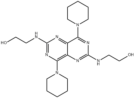 2,6-BIS(2-HYDROXYETHYLAMINO)-4,8-DIPIPERIDINOPYRIMIDO(5,4-D)PYRIMIDINEDIPYRIDAMOLE