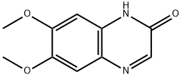 2-HYDROXY-6,7-DIMETHOXYQUINOXALINE Structural