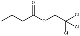 2,2,2-TRICHLOROETHYL BUTYRATE Structural