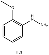 2-Methoxyphenylhydrazine hydrochloride Structural