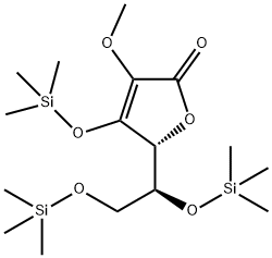 L-Ascorbic acid, 2-O-methyl-3,5,6-tris-O-(trimethylsilyl)- Structural