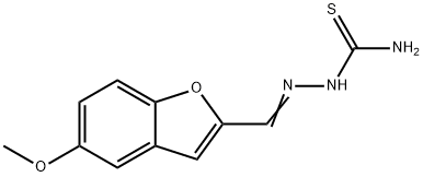 Hydrazinecarbothioamide, 2-[(5-methoxy-2-benzofuranyl)methylene]- (9CI) Structural