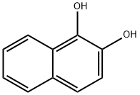 1,2-DIHYDROXYNAPHTHALENE Structural