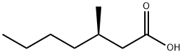 (R)-3-METHYLHEPTANOIC ACID Structural