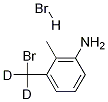 3-Amino-2-methyl-benzyl-d2 Bromide Hydrobromide Structural