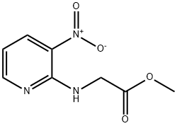 methyl 2-[(3-nitropyridin-2-yl)amino]acetate Structural