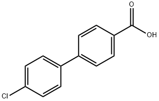 4'-CHLORO-BIPHENYL-4-CARBOXYLIC ACID Structural