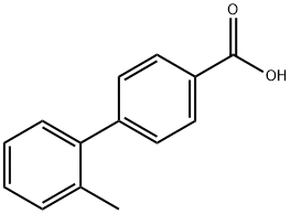 2'-METHYLBIPHENYL-4-CARBOXYLIC ACID Structural