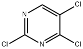 2,4,5-Trichloropyrimidine Structural