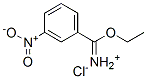 alpha-ethoxy-m-nitrobenzylideneammonium chloride Structural