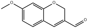 7-METHOXY-2H-CHROMENE-3-CARBALDEHYDE Structural