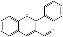 2H-1-Benzopyran-3-carboxaldehyde, 2-phenyl- Structural