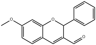 2H-1-BENZOPYRAN-3-CARBOXALDEHYDE, 7-METHOXY-2-PHENYL-