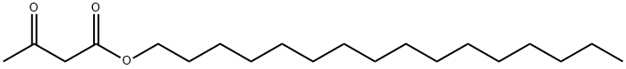 hexadecyl acetoacetate Structural