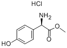 D-4-Hydroxyphenylglycine Methyl ester hydrochloride Structural Picture