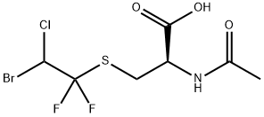 N-acetyl-S-(2-bromo-2-chloro-1,1-difluoroethyl)-L- cysteine