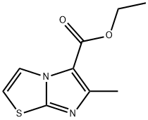 ETHYL 3-METHYL-IMIDAZO[2,1-B]THIAZOLE 4-CARBOXYLATE Structural