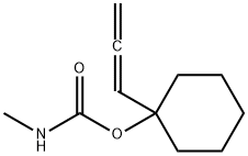 Cyclohexanol,1-(1,2-propadienyl)-,methylcarbamate(9CI) Structural