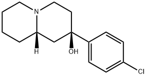 2H-Quinolizine, 2-axial-(4-chlorophenyl)-2-equatorial-hydroxy-octahydr o-