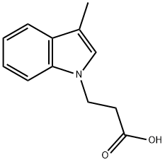 3-(3-METHYL-1H-INDOL-1-YL)PROPANOIC ACID