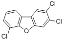 2,3,6-TRICHLORODIBENZOFURAN Structural